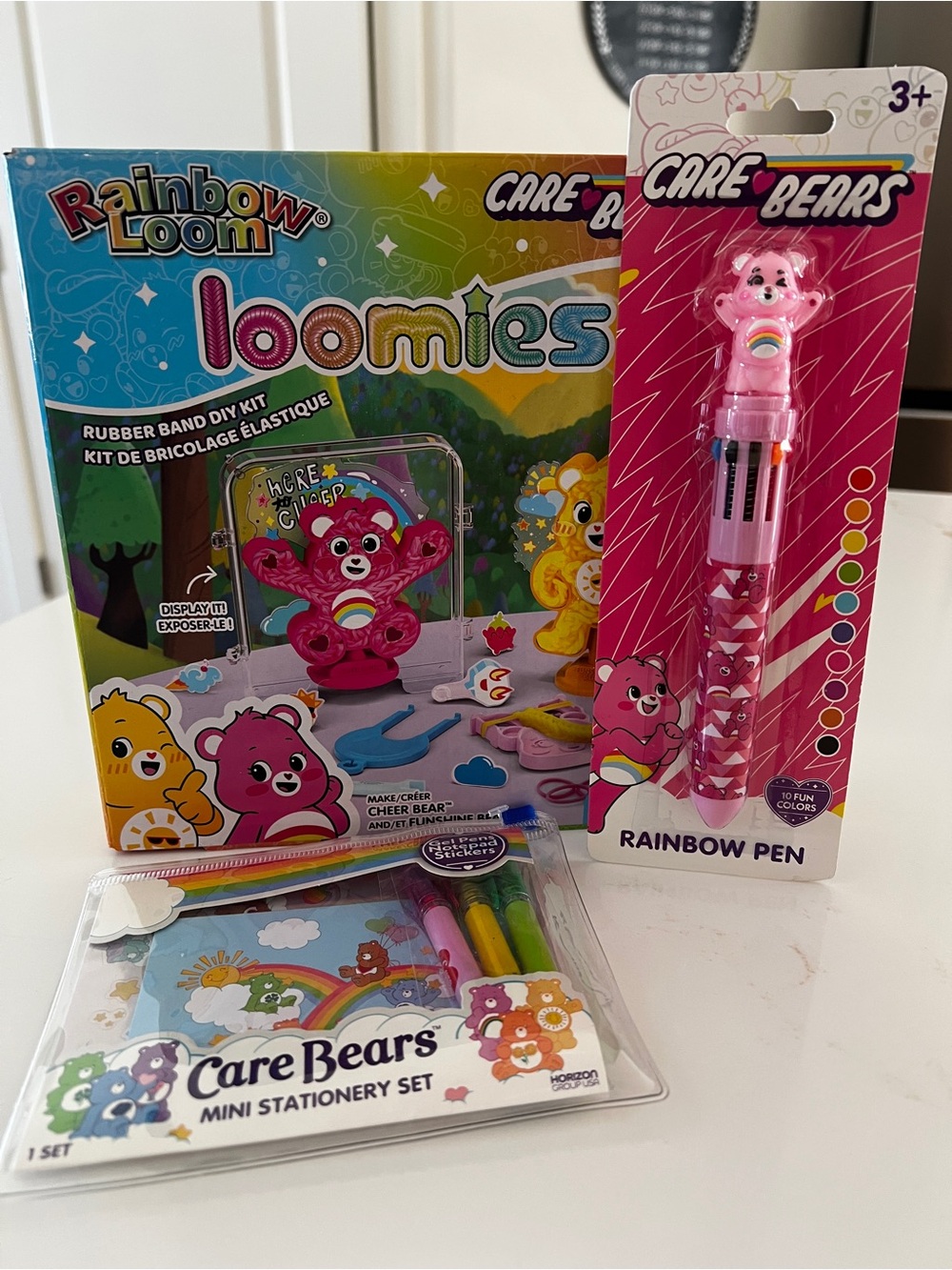 Care Bears Rainbow Loomies & Rainbow Pen Kids Toy Set